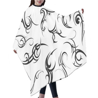 Personality  Tribal Art Patterns Hair Cutting Cape