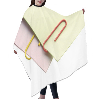 Personality  Adhesive Notes Hair Cutting Cape