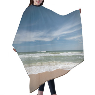 Personality  Beautiful And Natural Floridian Beach Hair Cutting Cape