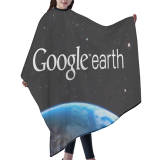 Personality  Google Earth App. Hair Cutting Cape