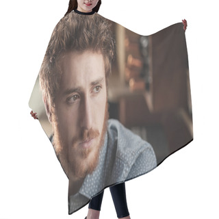 Personality  Hipster Portrait Hair Cutting Cape