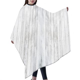 Personality  White Wood Background Hair Cutting Cape