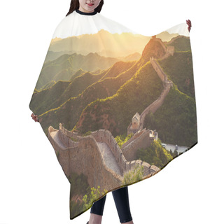 Personality  Great Wall In China Hair Cutting Cape