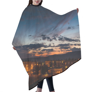 Personality  Night Sky View Hair Cutting Cape