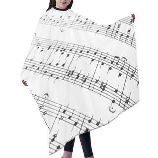 Personality  Music Notes Hair Cutting Cape