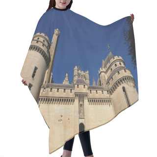 Personality  France, Castle Of Pierrefonds In Picardie Hair Cutting Cape