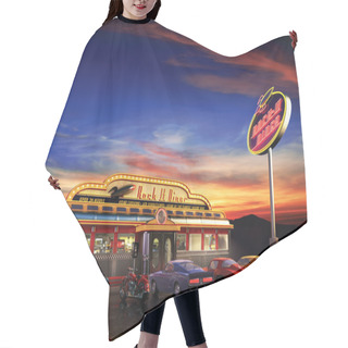 Personality  American Diner Hair Cutting Cape