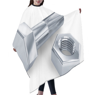Personality  Bolt And Nut Hair Cutting Cape