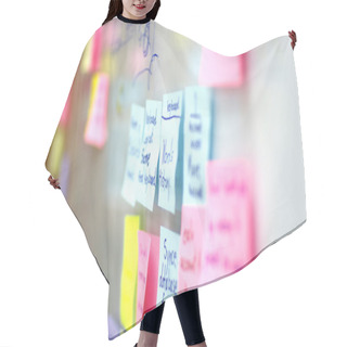 Personality  Post It Hair Cutting Cape