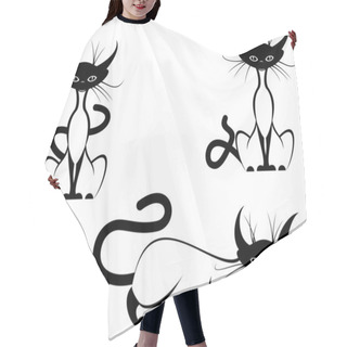 Personality  Fun Cats Hair Cutting Cape