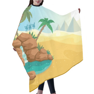 Personality  Desert Oasis Hair Cutting Cape