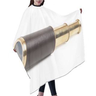 Personality  Antique Old Spyglass Hair Cutting Cape