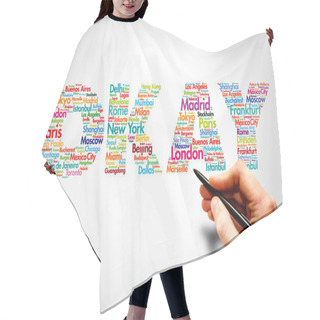 Personality  OKAY, Travel Concept Hair Cutting Cape