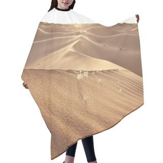 Personality  Sunset And Desert Sand Dunes Hair Cutting Cape