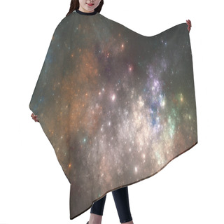 Personality  Deep Space Starfield Hair Cutting Cape