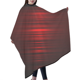 Personality  Red Abstract Background Hair Cutting Cape