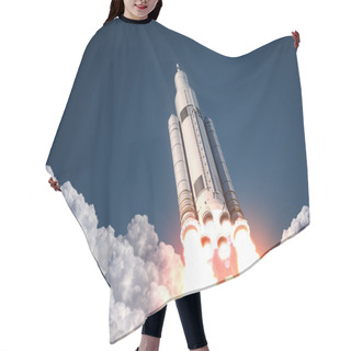 Personality  Space Launch System Takes Off Hair Cutting Cape