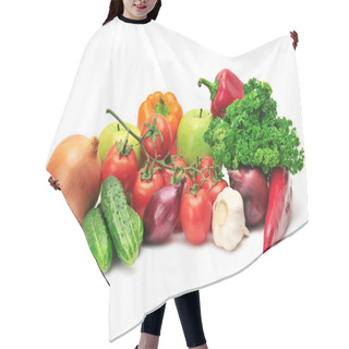 Personality  Fruits And Vegetables Hair Cutting Cape