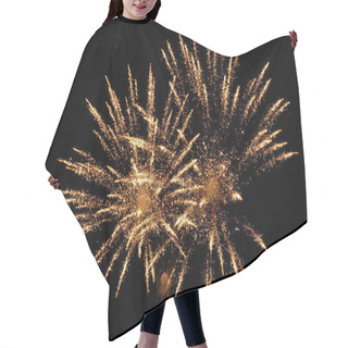 Personality  Fireworks In The Night Sky Hair Cutting Cape