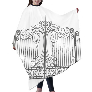 Personality  Iron Gate Hair Cutting Cape