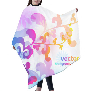 Personality  Colorful Spring Design Hair Cutting Cape