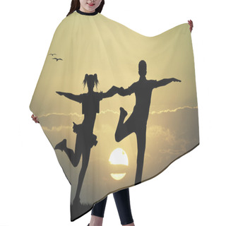 Personality  Acrobatic Rock And Roll Hair Cutting Cape