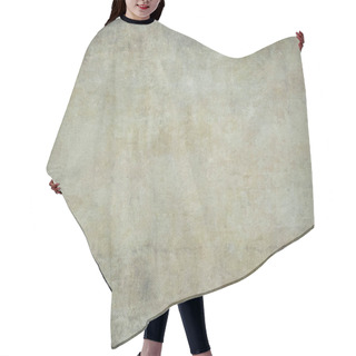 Personality  Blank Abstract Canvas Background With Copy Space. Background Have Cotton And Canvas Textured. Hair Cutting Cape