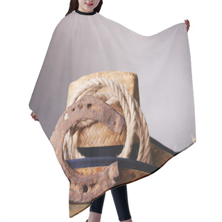 Personality  American West Still Life Hair Cutting Cape