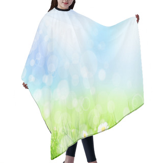 Personality  Abstract Spring Background Hair Cutting Cape