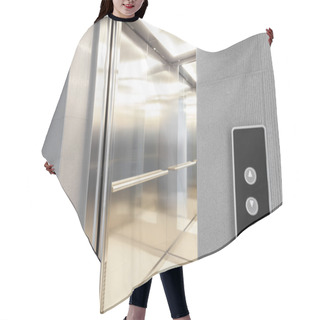 Personality  Entry To Elevator Hair Cutting Cape