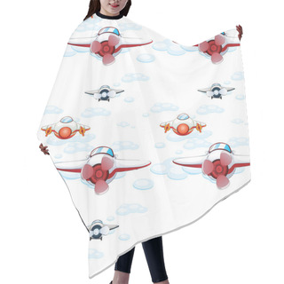Personality  Aeroplanes Hair Cutting Cape