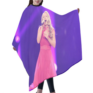 Personality  Anja Nissen From Denmark  Eurovision 2017 Hair Cutting Cape