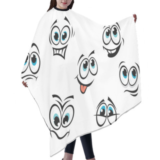 Personality  Comics Cartoon Faces Hair Cutting Cape