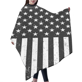 Personality  Grunge United States Of America Flag.  Hair Cutting Cape