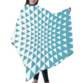 Personality  Abstract Geometric Graphic Print Pattern Hair Cutting Cape