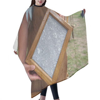 Personality  The Papermaker On Medieval Market Hair Cutting Cape