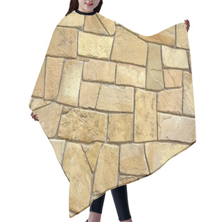 Personality  Decorative Natural Stone Pattern Hair Cutting Cape