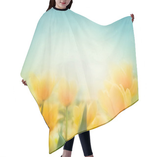 Personality  Spring Easter Background Hair Cutting Cape