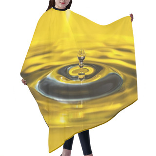 Personality  Gold Drop Hair Cutting Cape