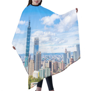 Personality  Sunset Of Twilight With Taipei 101 In City Of Taipei Hair Cutting Cape