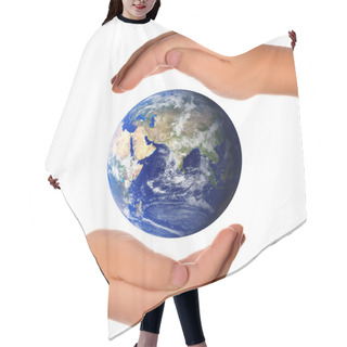 Personality  Save The World - Hands Around Earth Hair Cutting Cape