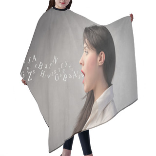 Personality  Conversation Hair Cutting Cape