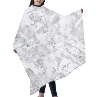 Personality  White Abstract Background Hair Cutting Cape