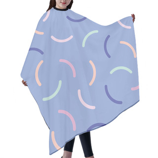 Personality   Abstract Seamless Pattern Hair Cutting Cape