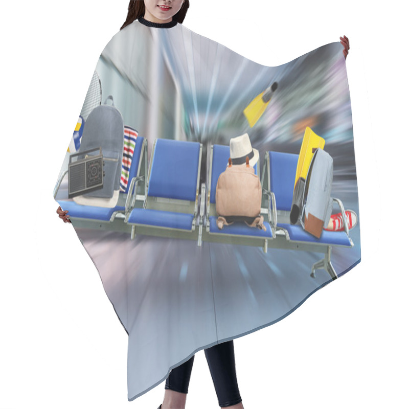 Personality  Vacation Hair Cutting Cape