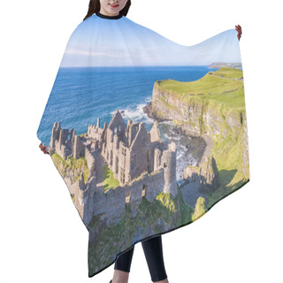 Personality  Ruins Of Dunluce Castle In Northern Ireland Hair Cutting Cape