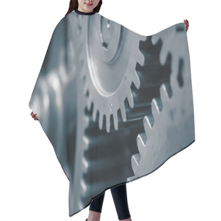 Personality  Cog Wheels Hair Cutting Cape