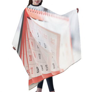 Personality  Months And Dates Shown On A Calendar  Hair Cutting Cape