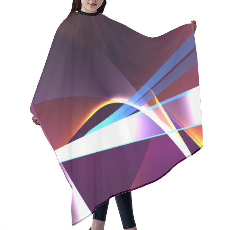 Personality  Abstract Background Hair Cutting Cape