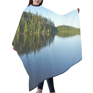 Personality  Reflections On A Wilderness Lake Hair Cutting Cape